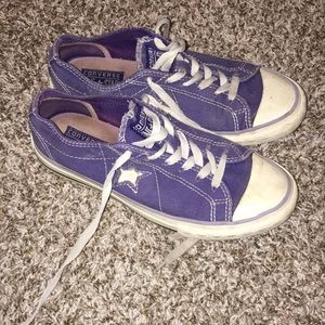 Purple One Star Converse